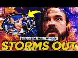 Drew McIntyre STORMS OUT Of Royal Rumble -  Who Was He Mad At? | Alexa Bliss WWE Return Update