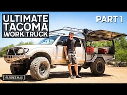 Building The Ultimate Tacoma Work Truck Tray | Part 1  - First Generation Toyota