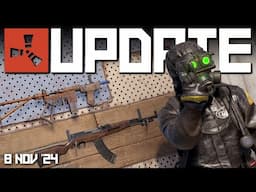 T1 SMG, SKS, Skinnable backpacks, Rust Mobile, Jungle skin | Rust Update 8th November 2024