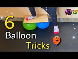 Amazing Balloon Tricks : Easy Balloon Science Experiments