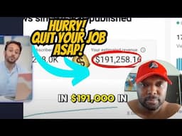 If you saw how much Youtube paid me for 10,000,000 views YOU'D QUIT your job too!