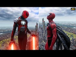 Spider-Man & Miles Morales Ultimate 9 Free roam Combat | 4K HDR