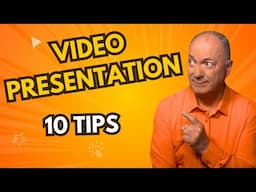 Become a CONFIDENT Video Presenter - 10 Tips You Need to Follow