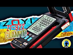 ZOYI ZT-922 CHEAP-O Multimeter Review & Teardown!