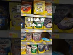 5 Treats My Cats Love #shorts #cat #catvideos #catsofyoutube