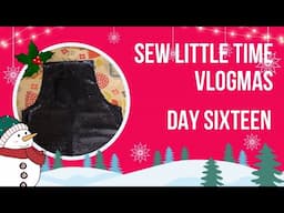 Vlogmas Day 16 - Making my sequin dress…fail or not!?