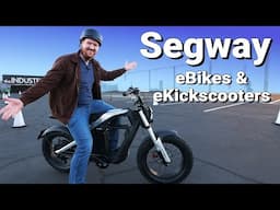 Segway Has New eBikes and Gen 3 eKickscooters to Transport You Around