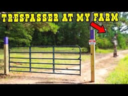 SUSPICIOUS ACTIVITY On My HUNTING FARM | TRESPASSER PREP