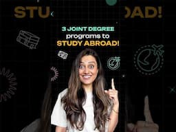 ⁠Dual degrees in India & abroad: Top 3 programs you should know! #shorts