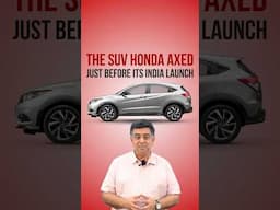 The SUV Honda axed just before its India launch! @autocarindia1 #shorts