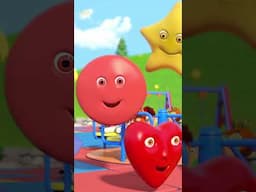 Shapes Song #shorts #nurseryrhymes #kidssongs #leanshapes #kidstvpreschool #ytshorts