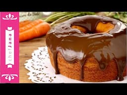 A different delicious carrot and chocolate fudge cake! No eggs, vegan!