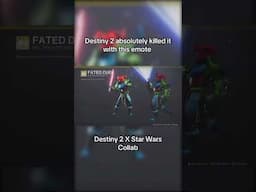 The Destiny 2 X Star Wars Collab is Amazing!! #destiny2 #starwars #shorts