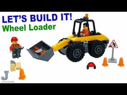 LEGO City 2025 Yellow Construction Wheel Loader 60450 Unboxing, Build, & Review