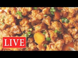 Drunken Cooking Live:Panda Express' Orange Chicken LIVE