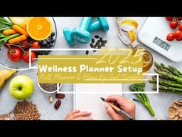 2025 Planner Setup - Wellness Planners // PAL Planner + Plans by Just Scribble in A6 Size