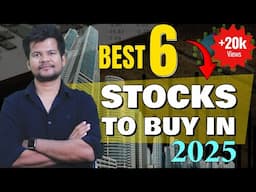 6 Best Stocks to buy in 2025 | Stocks to buy at dip | Trade Brains