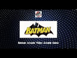 Batman Arcade Video Arcade Game - BOSA 2014 Silver Medal Winner - BMIGaming - Raw Thrills