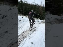 SNOW DAY AT BIKEPARK WALES