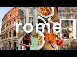 48 hours in rome 🍝 | exploring the city,  beautiful sights & yummy food!