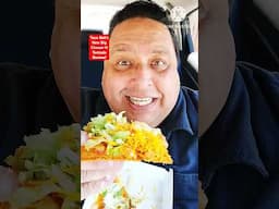 Taco Bell's New Big Cheez-It Tostada Review!#food #viral #review #fyp #comedy #Tacobell