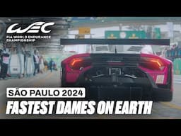 The Iron Dames Are Too Fast 🔥 I WEC Unfiltered I 2024 Rolex 6 Hours of São Paulo I FIA WEC