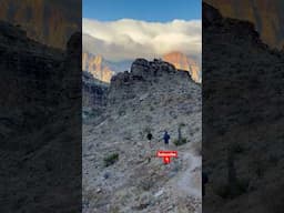 Epic views in Cowboy Canyons on Bob Gnarley Trail, Las Vegas #nevada #trailrunning #explore #fyp