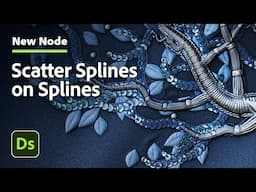 Master the Scatter Splines on Splines Node in Substance 3D Designer | Adobe Substance 3D