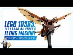 LEGO 10363 Leonardo da Vinci's Flying Machine - IN-DEPTH REVIEW