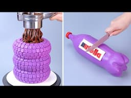 💜💜 How To Make Cake With Step By Step Instructions | So Yummy PURPLE Chocolate Cake Ideas