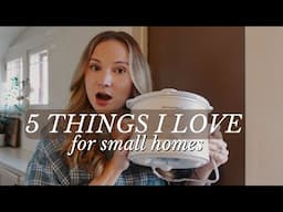 5 Great Items for Small Homes