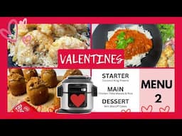 VALENTINES MEAL **MENU 2** | NINJA FOODI Recipes for your loved one this Valentine's Day