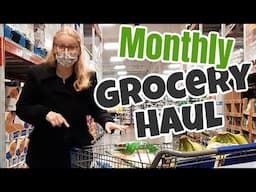 Monthly Grocery Haul at Sam's Club, Winco, and Walmart