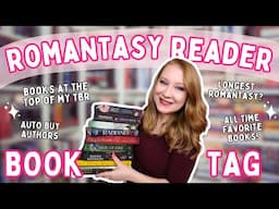 ROMANTASY READER BOOK TAG ✨ | chatting everything fantasy romance