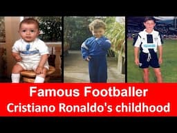 Cristiano Ronaldo | Cristiano Ronaldo Childhood Photos | Footballers Childhood Photos | FIFA Players