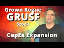 Grown Rogue Stock GRUSF Stock analysis & Why GRUSF Stock Goes Up