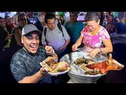 🤤PROBANDO FRITADA CALLEJERA del CENTRO de SAN SALVADOR *hacen grandes filas*