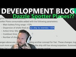 Development Blog - Dazzle Spotter Planes??