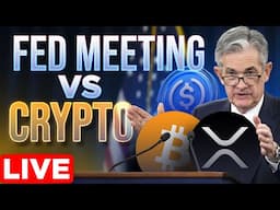 Fed Meeting vs Crypto🚀Jerome Powell LIVE🔴