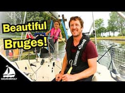 Beautiful Bruges by Boat! ⛵Sailing Britaly⛵ (Belgium to The Med via the Inland Waterways - Part 2)