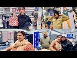 Canada🇨🇦 Vapsi Lyi Shopping Shuru🥹|| Sassu Maa Lyi Gift❤️ || 5 Saal Baad Mile Bhen Pra🥰| @JassArsh