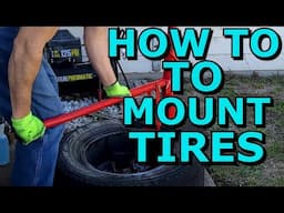 How To Mount Tires On A Car Rim