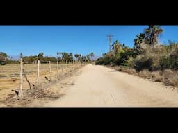 walking the back roads of El Pescadero, BCS Mexico