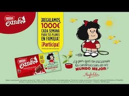 Nestlé Extrafino - ¡Gana 1.000€ y descubre las nuevas tazas de Mafalda! (20'')