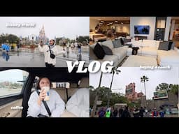 VLOG: trip to Disney World, buying a couch, coffee run and more