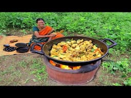 Chicken Raw Chilli Curry Recipe | Chicken Chilli Curry | Village Cooking | Side Dish Recipes