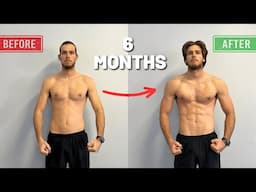 How much muscle can you actually put on in 100 workouts? | 6 Month Skinny Transformation