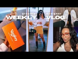 booked, paid, & civically engaged ft. vooglam | weekly vlog 🧠