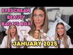 Eyescream Beauty Box  vs Eyescream Beauty Bag  January 2025 Subscription Unboxing Hotmess momma