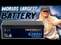 WORLDS LARGEST Off Grid Battery For Your Motorhome